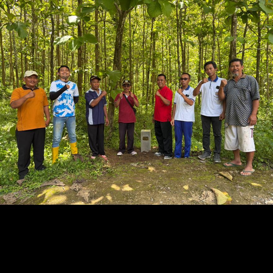 Pemasangan Patok Batas Antar-Desa Tahun 2025